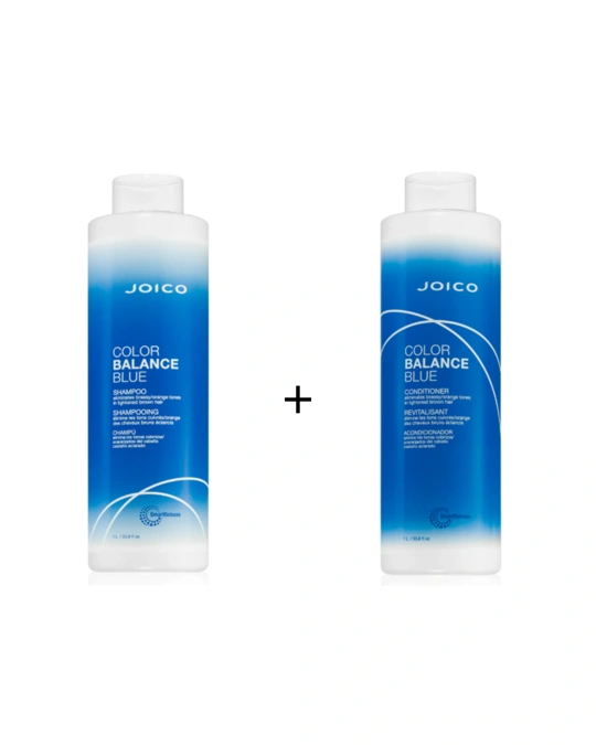 Joico Restage Color Balance Blue csomag: Sampon 1000ml + Balzsam 1000ml és 2db pumpa főképe